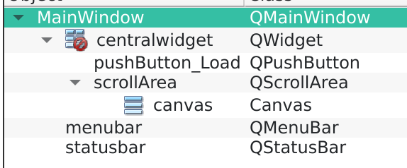 No scrollbars when put QWidget derived class object in QScrollArea | Qt ...