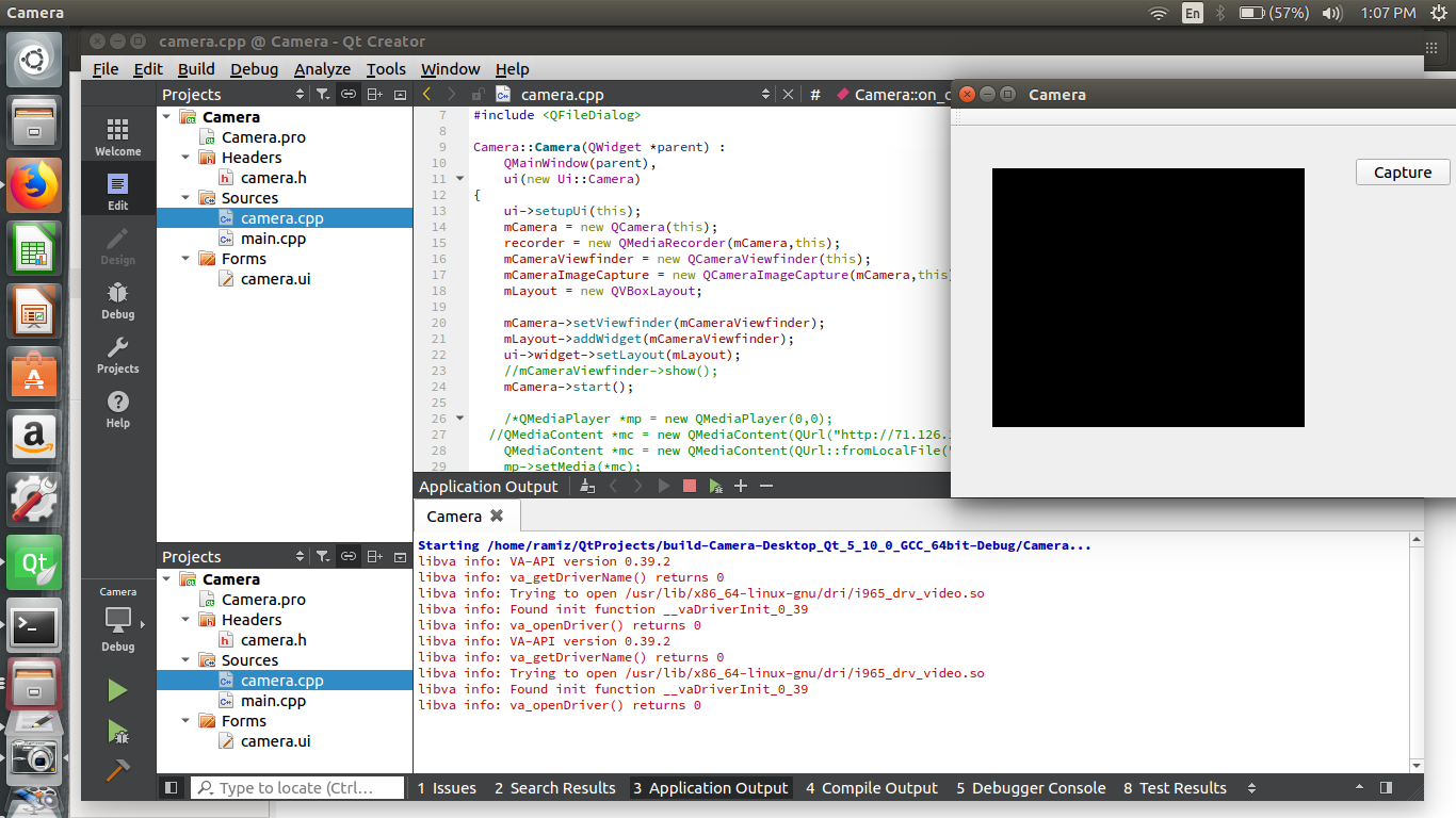 How to run Camera on Linux? | Qt Forum