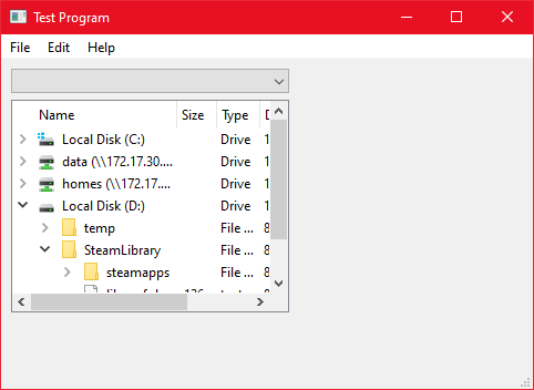 Two questions about QFileSystemModel . | Qt Forum